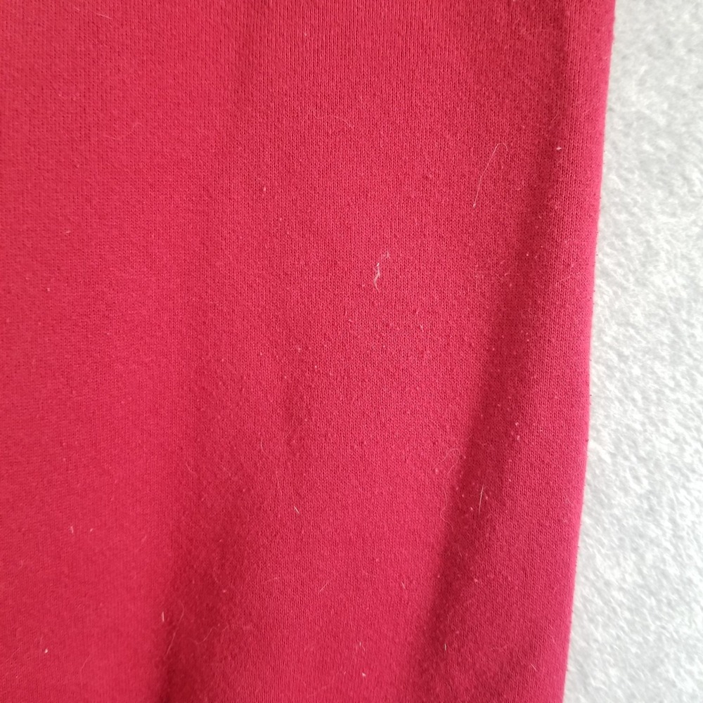 VTG Florida State Sweater Mens Medium Garnet Red Tultex Seminoles USA Made 90s - Picture 10 of 10